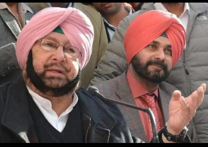 कैप्टन अमरिंदर और सिद्धू आए एक साथ, कैप्टन अमरिंदर सिंह ने परिवारिक संबंधों को किया याद