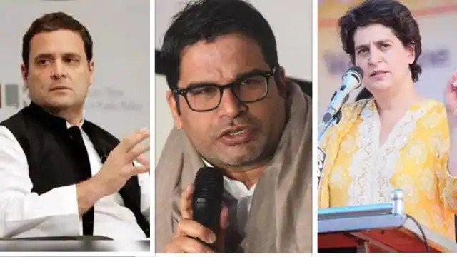 राहुल गांधी और प्रियंका गांधी से प्रशांत किशोर ने दिल्ली में की मुलाकात, तेज हुईं सियासी अटकलें Election strategist Prashant Kishor met Congress leader Rahul Gandhi at his residence in Delhi on Tuesday.
