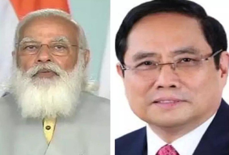 प्रधानमंत्री नरेंद्र मोदी ने वियतनाम के प्रधानमन्त्री फाम मिन्ह चिन से फोन पर की बातचीत, दी बधाई