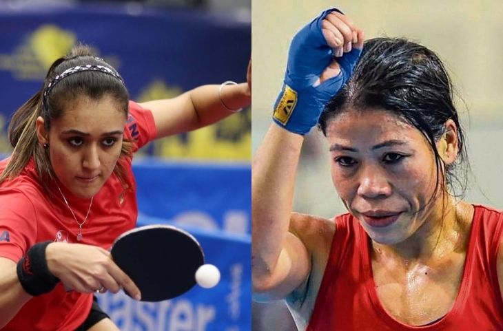 प्री-क्वार्टर फाइनल में मैरी कॉम ने किया प्रवेश, तीसरे दौर में पहुंची मनिका बत्रा