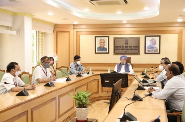 हरदीप सिंह पुरी ने नवा रायपुर, छत्तीसगढ़ में नये केंद्रीय सचिवालय भवन का उद्घाटन किया