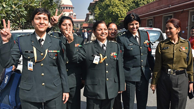 भारतीय सेना ने महिला सैन्य अधिकारियों को पदोन्नत कर दिया टाइम स्केल कर्नल रैंक