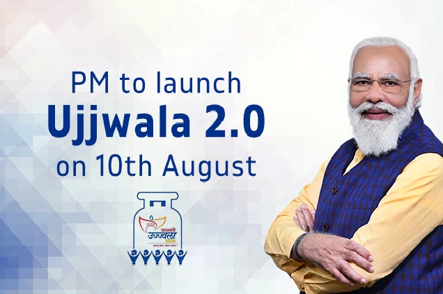 प्रधानमंत्री नरेन्द्र मोदी 10 अगस्त को उज्ज्वला योजना 2.0 का करेंगे शुभारंभ