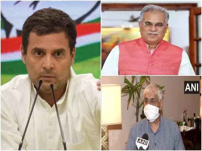 कांग्रेस में हर तरफ आपसी कलह, राहुल गांधी ने बघेल और सिंहदेव के साथ बैठक कर सुलह कराने के लिए की कोशिश