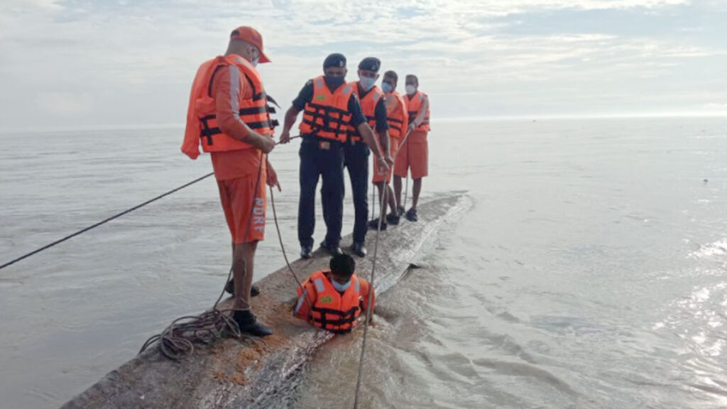 Over 70 people are still missing after a large boat rammed into a ferry steamer on Wednesday near Nimati Ghat in the Brahmaputra river