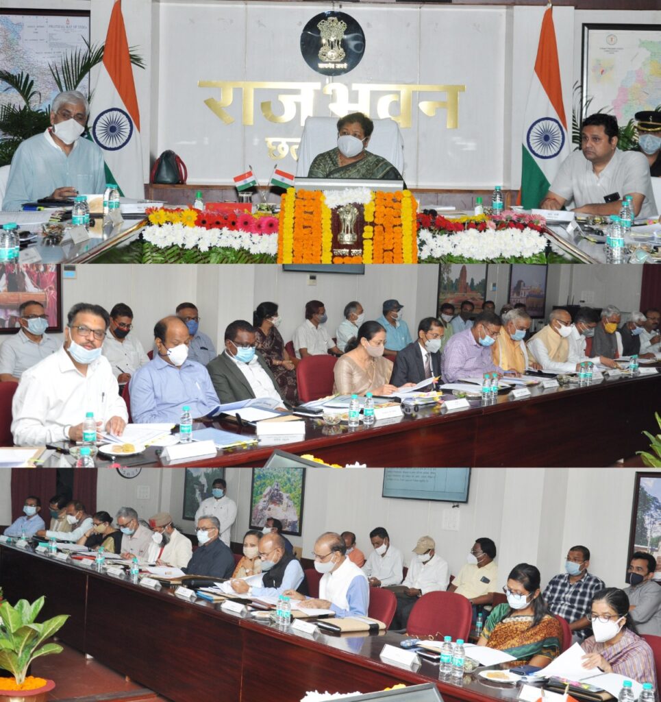 The meeting of the University Coordination Committee has started in the conference hall of Raj Bhavan under the chairmanship of Governor