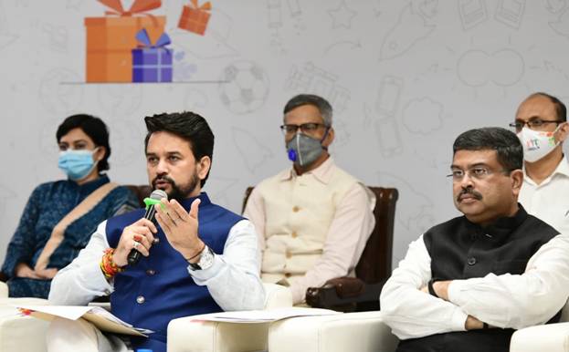 फिट इंडिया क्विज में छात्रों के जीतने के साथ, देश में खेल संस्कृति के निर्माण को गति मिलेगी: श्री अनुराग ठाकुर