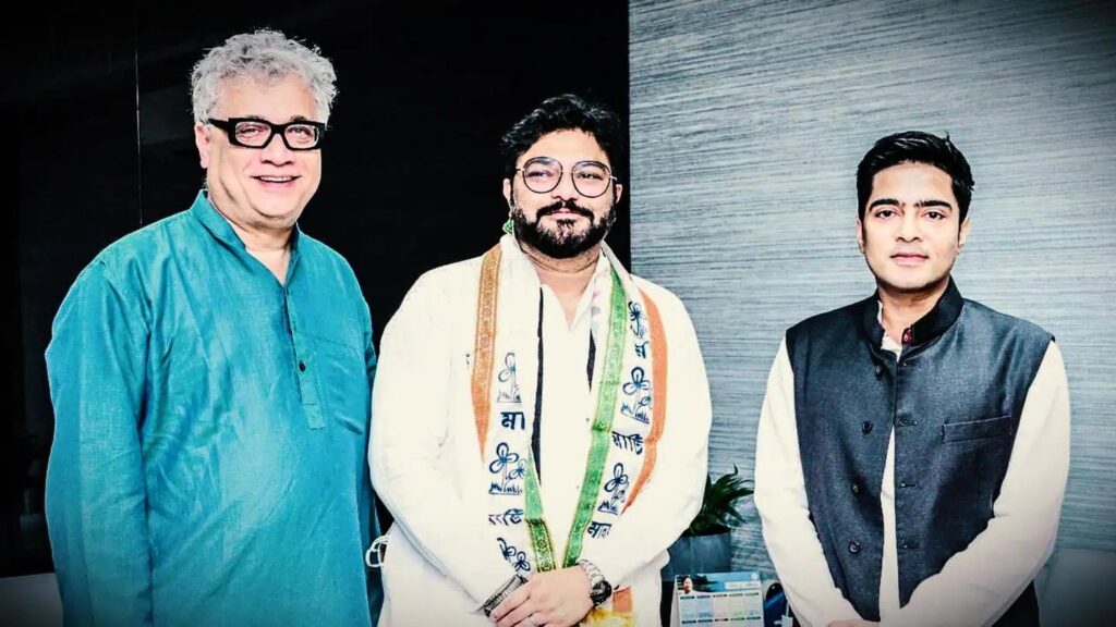 the leaders also keep changing the party from time to time in their jugaad. Now former BJP minister and MP from Asansol Babul Supriyo