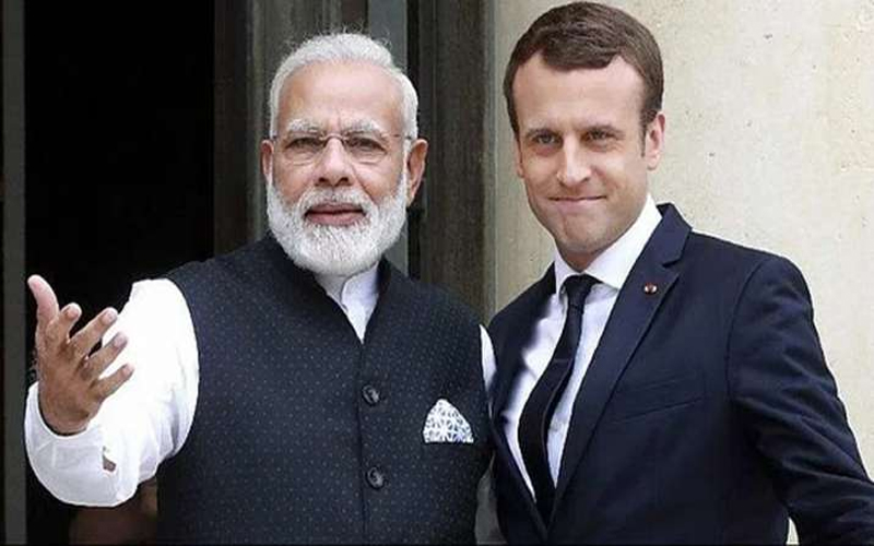 प्रधानमंत्री नरेन्द्र मोदी ने फ्रांस के राष्ट्रपति इमैनुएल मैक्रों से टेलीफोन पर की बातचीत The Prime Minister, Shri Narendra Modi had a telephonic conversation with the President of France, H.E. Emmanuel Macron on 21st September.