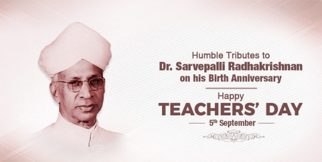 प्रधानमंत्री ने शिक्षक दिवस पर शिक्षकों को बधाई दी, पूर्व राष्ट्रपति डॉ. सर्वपल्ली राधाकृष्णन को अर्पित की श्रद्धांजलि