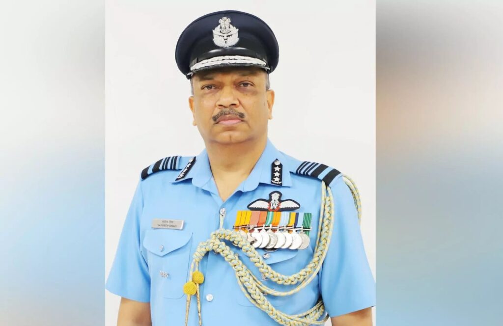 एयर मार्शल संदीप सिंह को भारतीय वायु सेना के अगले उप प्रमुख के रूप में नियुक्त किया गया Air Marshal Sandeep Singh has been appointed as the next Deputy Chief of the Indian Air Force. Sandeep Singh will succeed Air Marshal