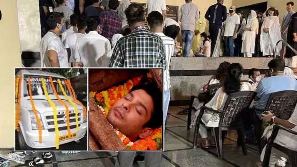 पंचतत्व में विलीन हुए सिद्धार्थ शुक्ला, कांपते हाथों से मां ने दी मुखाग्नि TV actor Siddharth Shukla's passing away like this turning his back forever shocked everyone. The film industry is shocked