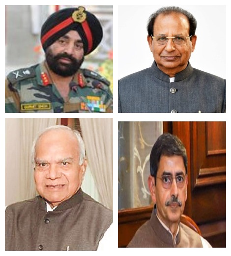 राष्ट्रपति ने उत्तराखंड के साथ तमिलनाडु ,पंजाब,में नए राज्यपालों की नियुक्तियाँ की, असम राज्यपाल प्रो मुखी को मिला नागालैंड का अतिरिक्त प्रभार