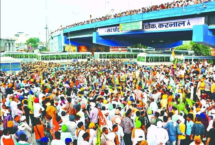 हरियाणा: करनाल में मोबाइल इंटरनेट सेवा फिर से शुरू Mobile internet service has resumed in Karnal. Haryana government, including Karnal, to prevent the spread of anarchy through social media