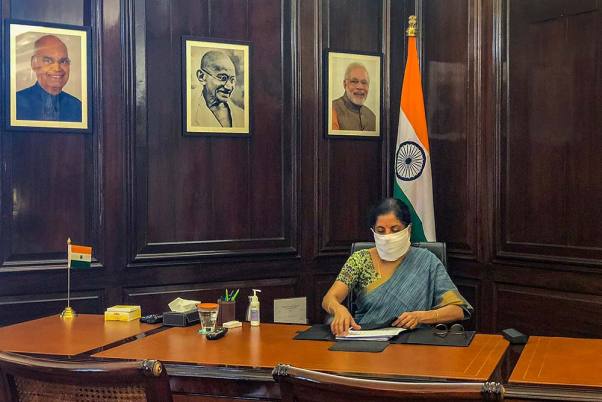 आईसीएफए के चेयरमैन एमजे खान ने वित्त मंत्री से की मुलाकात MJ Khan, Chairman, ICFA called on the Union Finance Minister, Nirmala Sitharaman at her North Block office in New Delhi and discussed