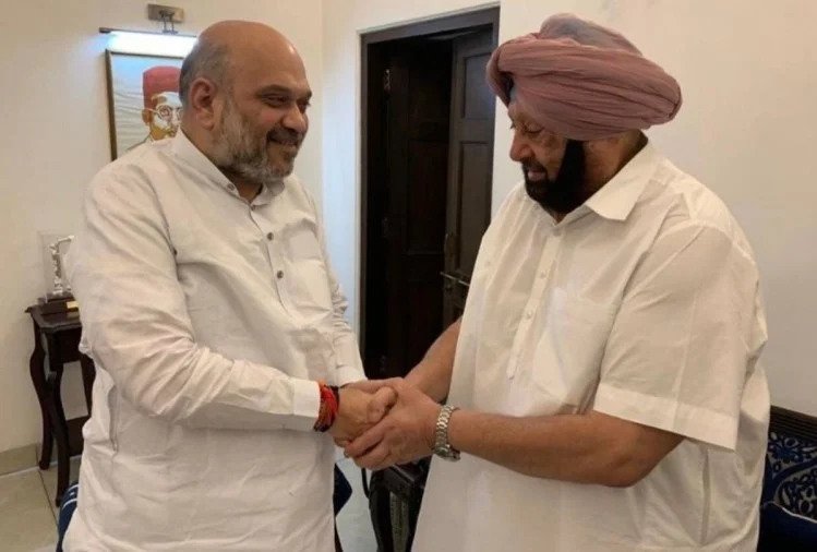 भाजपा में शामिल होने के अटकलों के बीच गृहमंत्री अमित शाह से मिले कैप्टन अमरिंदर