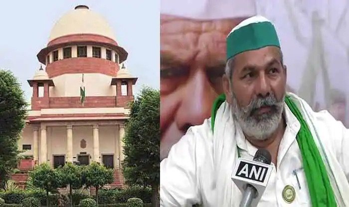 The Supreme Court on Monday directed 43 farmers' organizations and their various leaders including Rakesh Tikait, Darshan Pal