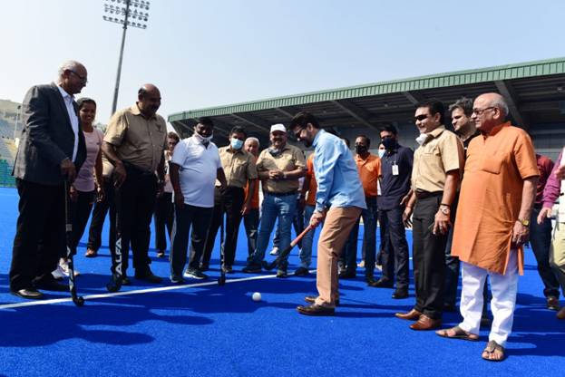 केंद्रीय खेल मंत्री अनुराग ठाकुर ने ‘दिल्ली हॉकी वीकेंड लीग’ का किया शुभारंभ