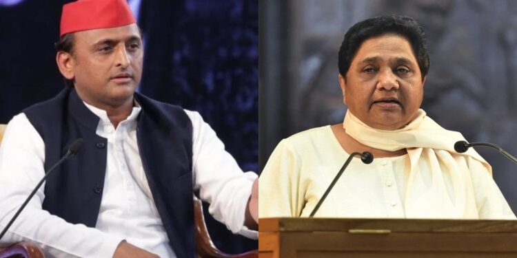 यूपी: 6 बसपा विधायक और एक बीजेपी विधायक ने अपनी पार्टी छोड़ लिया सपा का सहारा BSP has suffered a major setback before the UP assembly elections. Six BSP MLAs joined the SP on Saturday. He was given the membership