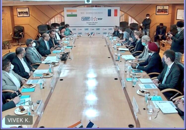 एनटीपीसी ने अंतरराष्ट्रीय बिजली क्षेत्र में सहयोग के लिए ‘इलेक्ट्रिसिटी डी फ्रांस एस.ए.’ के साथ समझौता किया