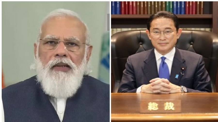 पीएम मोदी ने जापान के पीएम फुमियो किशिदा से फोन पर की बात, खास रणनीतिक और वैश्विक साझेदारी पर की चर्चा Prime Minister Narendra Modi spoke to Japan's new Prime Minister Fumio Kishida over the phone on Friday. This is the first time sinc