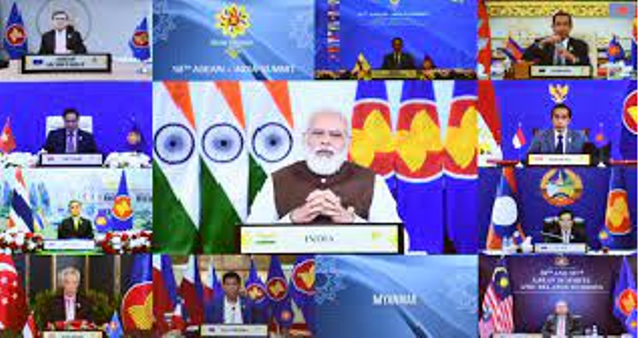 प्रधानमंत्री नरेन्द्र मोदी ने 18वें भारत-आसियान शिखर सम्मेलन में की सह-अध्यक्षता