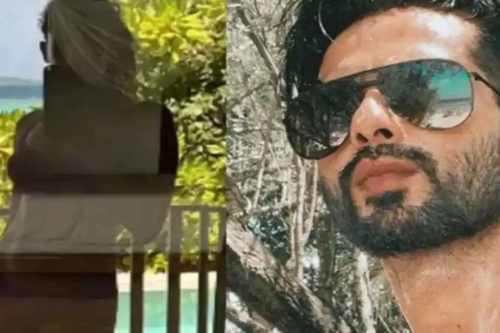 Shahid Kapoor is on vacation with his family. Shahid and Mira Kapoor are in Maldives with their two kids Misha and Zain, from