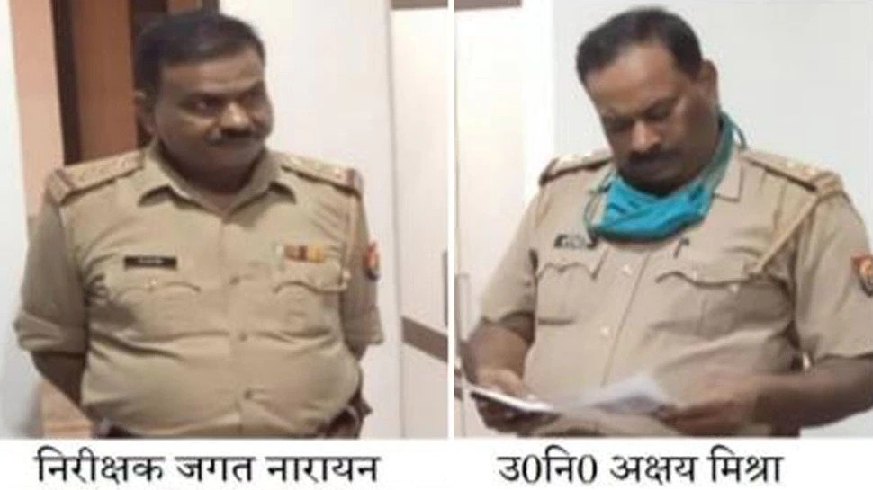 कारोबारी मनीष गुप्ता हत्याकांड में फरार चल रहे 1-1 लाख के इनामी इंस्पेक्टर और SI गिरफ्तार Two main accused policemen, who were suspended and absconding in the murder of Kanpur businessman Manish Gupta, were arrested