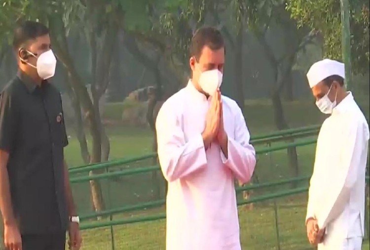 अपनी दादी और पूर्व प्रधानमंत्री इंदिरा गांधी की पुण्यतिथि पर बोले राहुल गांधी, मेरी दादी प्रेरणाश्रोत