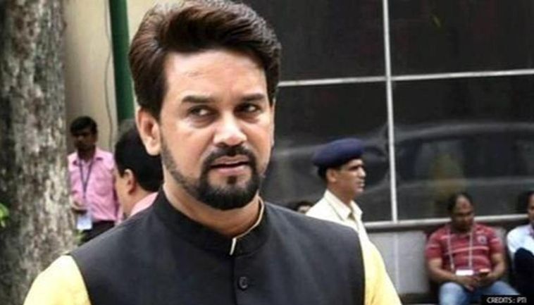 हमीरपुर में केंद्रीय मंत्री अनुराग ठाकुर ने कांग्रेस पर साधा निशाना, कहा- उनके लिए शहीदों का अपमान करना कोई नई बात नहीं Union Information and Broadcasting Minister Anurag Thakur has attacked the Congress and said that insulting the martyrs of this party