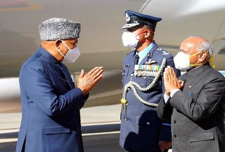 जम्मू-कश्मीर और लद्दाख दौरे पर राष्ट्रपति रामनाथ कोविंद ने दशहरें पर देशवासियों को दी बधाई और शुभकामनाएं