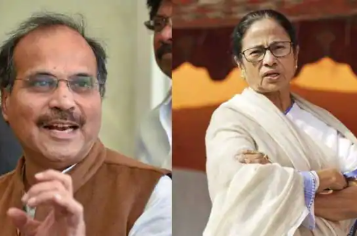 Leader of Congress in Lok Sabha Adhir Ranjan Chowdhury has targeted Mamata Banerjee after 12 out of 18 Congress MLAs joined TMC in Meghalaya.