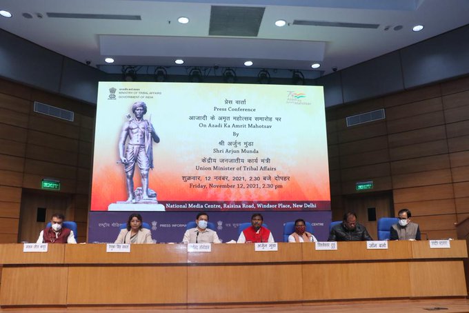 PM Modi will lead the celebrations of "Tribal Pride Day" on November 15 as part of Azadi Ka Amrit Mahotsav.This information was given