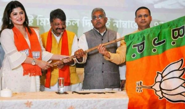 हाल ही में भाजपा में शामिल हुई बंगाली अभिनेत्री सरबंती चटर्जी ने दिया इस्तीफा