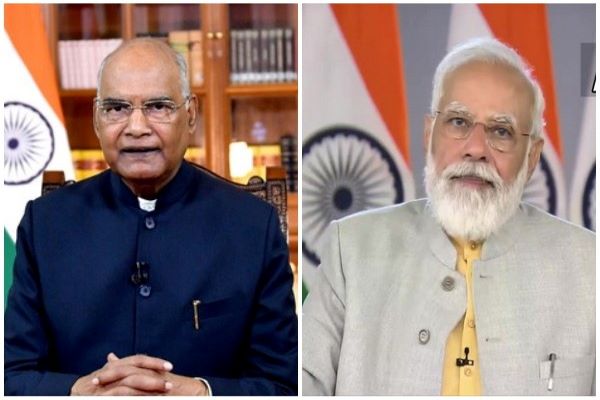 संविधान दिवस के मौक पर राष्ट्रपति कोविंद ने ‘संवैधानिक लोकतंत्र पर आधारित ऑनलाइन प्रश्नोत्तरी का किया शुभारंभ President Kovind participated in the Constitution Day celebrations in Parliament today.The program was addressed by President Kovind,