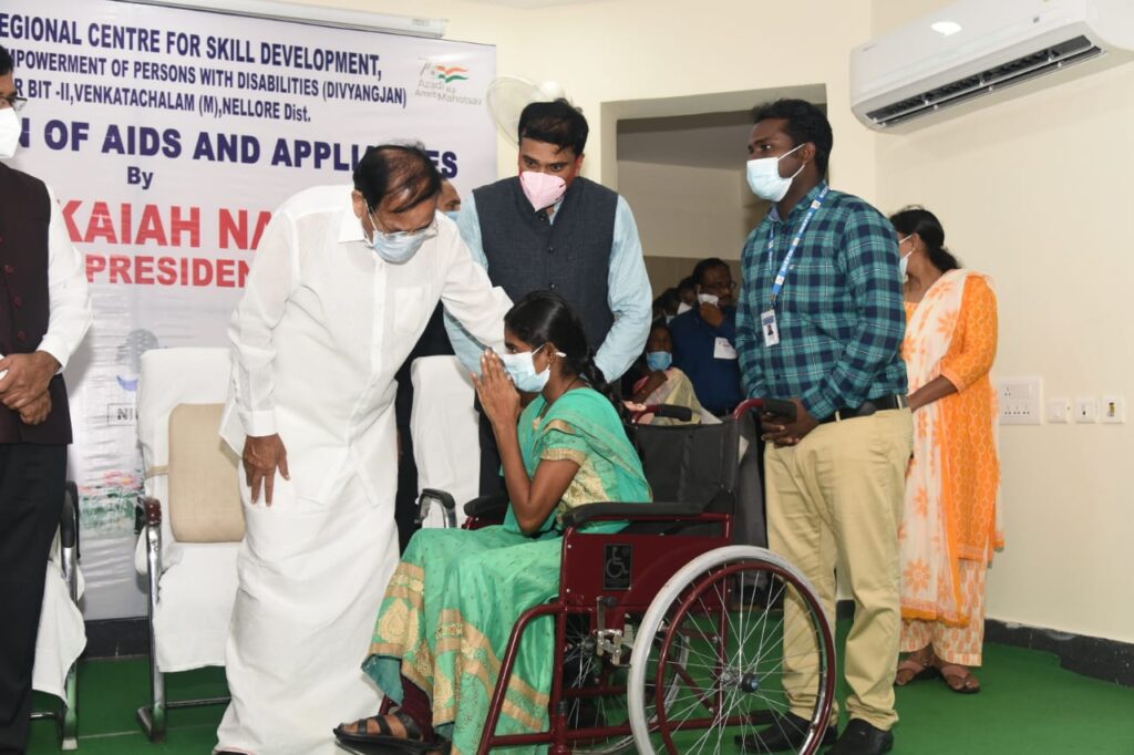 The Vice President, Shri M. Venkaiah Naidu, today emphasized on building an inclusive society, which is sensitive to the needs of persons