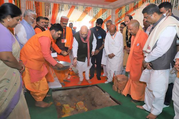 केन्द्रीय गृह एवं सहकारिता मंत्री श्री अमित शाह ने उत्तर प्रदेश के बस्ती में सांसद खेल महाकुंभ का किया उद्घाटन