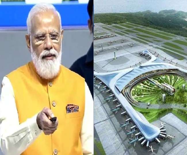 पीएम मोदी 25 नवंबर को रखेंगे नोएडा अंतरराष्ट्रीय हवाई अड्डे की आधारशिला Prime Minister Narendra Modi will lay the foundation stone of Noida International Airport (NIA) at Jewar (Gautam Budh Nagar) in Uttar Pradesh
