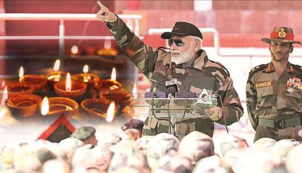 हर साल की तरह इस बार भी भारतीय सैनिकों के साथ दिवाली मनाएंगे पीएम नरेंद्र मोदी Like every year, this year also the Prime Minister of the country Narendra Modi will Jammu and Kashmir and the soldiers