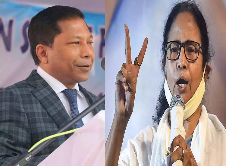 11 विधायकों के साथ टीएमसी में शामिल हुए मेघालय के पूर्व सीएम मुकुल संगमा