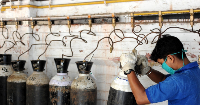 The Yogi Adityanath government has said that the state is working to become self-reliant in the production of medical oxygen.