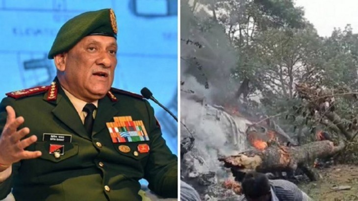 An Army helicopter crashed in Coonoor, Tamil Nadu on Wednesday morning, in which Chief of Defense Staff Bipin Rawat also wife Madhulika Rawat.