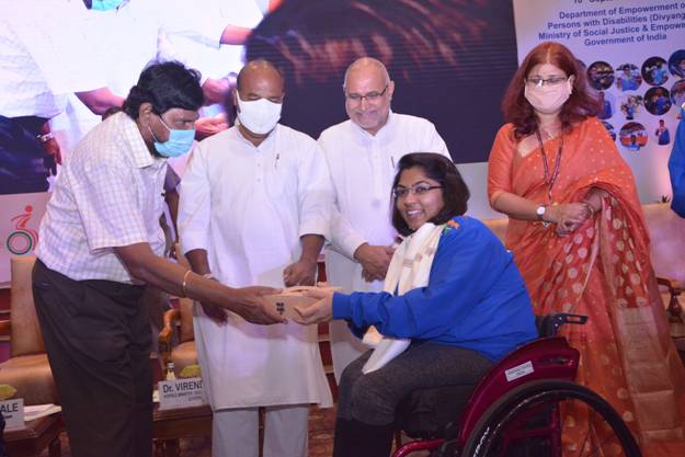 The Department of Empowerment of Persons with Disabilities (DEPWD) under the Ministry of Social Justice and Empowerment