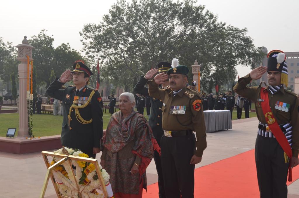 On the occasion of 23rd death anniversary of Param Vir Chakra vendor Col. Hoshiar Singh, historical and sacred moments were