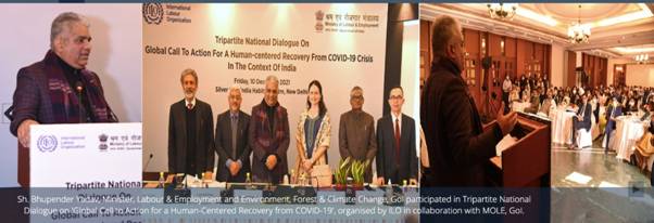 In his keynote address on the occasion, the Union Minister for Labor and Employment, Shri Bhupendra Yadav emphasized on the importance