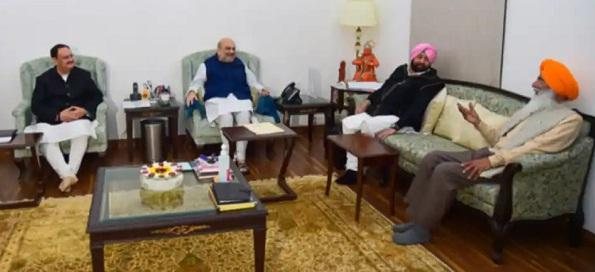 पंजाब में भाजपा, कैप्टन अमरिंदर सिंह और सुखदेव ढींढसा किया गठजोड़ का ऐलान, पंजाब में सीट शेयरिंग की घोषणा जल्द