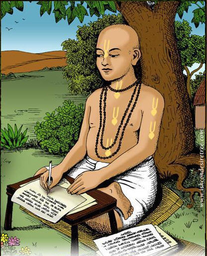 एक अनोखी कहानी- * “भक्त श्रीभट्ट का कर्ज”* Once the former Acharya Shri Gopal Bhattaji celebrated a big festival, due to which he got some debt of a baniya. Due to lack of funds,
