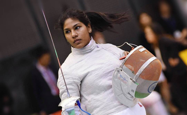 खेल मंत्रालय ने चार एफआईई विश्व कपों में भाग लेने के लिए तलवारबाज़ भवानी देवी को स्वीकृत किए 8.16 लाख रुपये