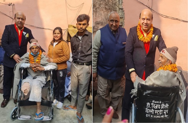 डॉ. जौली ने नववर्ष परोपकारी सेवा कार्य से किया शुरू