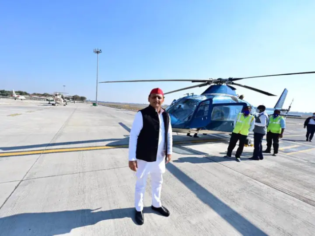 भाजपा ने मेरा हेलीकॉप्टर दिल्ली में रोका, उप्र चुनाव में साजिशें नहीं होंगी कामयाबः अखिलेश